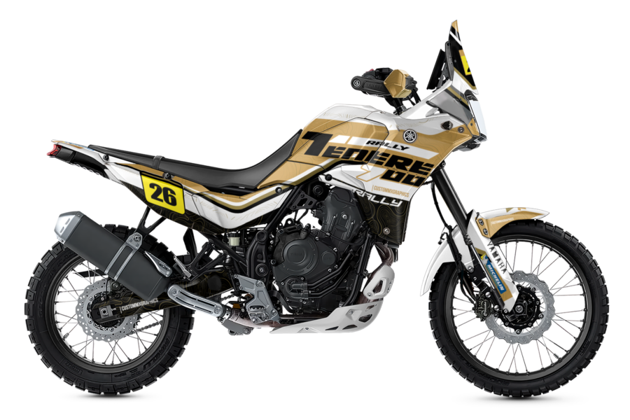 Topography Sand - Yamaha Tenere T7 / T700 Graphic kit (All years)