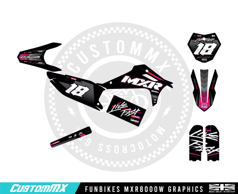 Aberdeen Series - Funbikes MXR 8000 Graphics Kit