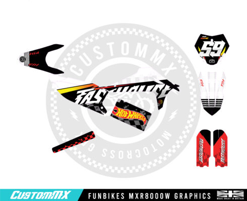 Outlaw Series - Funbikes MXR 8000 Graphics Kit